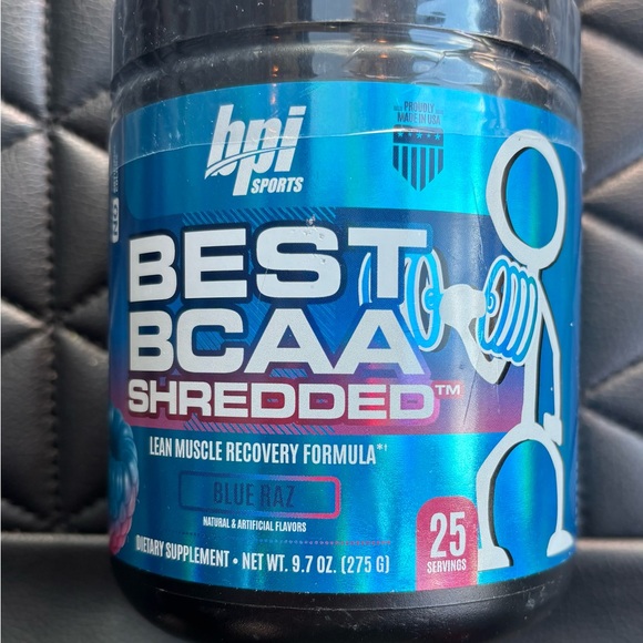 BPI Sports Best BCAA Shredded Supplement- blue raz flavor - Picture 1 of 2